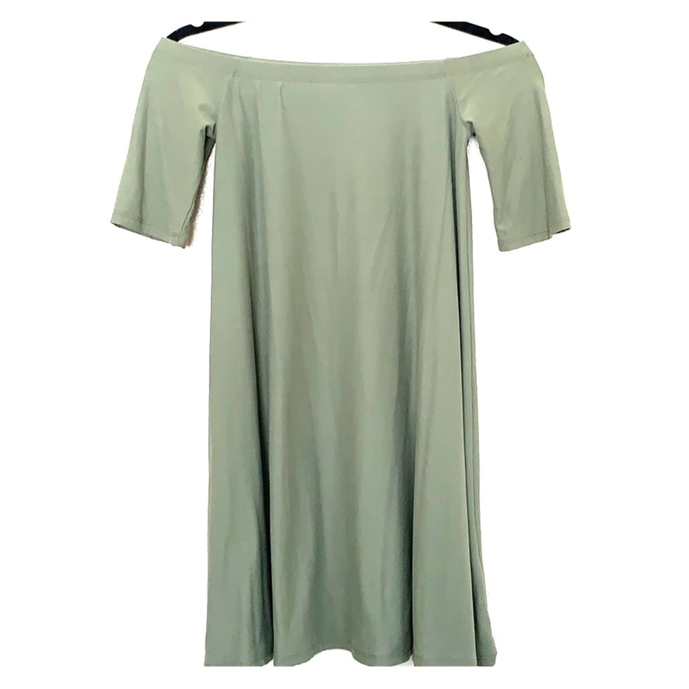 Off-the-shoulder Mini Dress